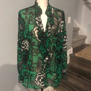 A fabulous long sleeve soft blouse by Worthington